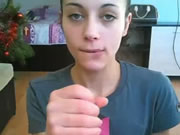 불가리아 소녀 발걸음과 자지 빠는