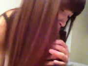 따뜻한 오럴을 즐기는 중국 여성