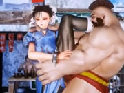 만화 스트리트 파이터 Chun Li