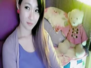 아름다운 중국 소녀 섹시한 스트립쇼