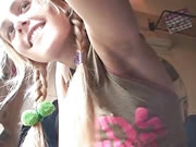 기차에서 섹시한 우크라이나 소녀