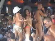 미코노스 그리스 파라다이스 비치 여름 파티