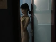 중국 소녀 셀카 목욕