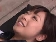 귀여운 일본 소녀 얼굴사정