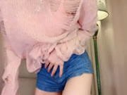 중국 청바지 스키니 걸 웹캠